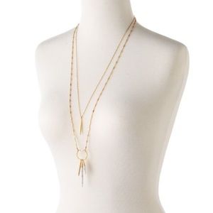 Stella & Dot Quill 2-in-1 Versatile Necklace ❤️